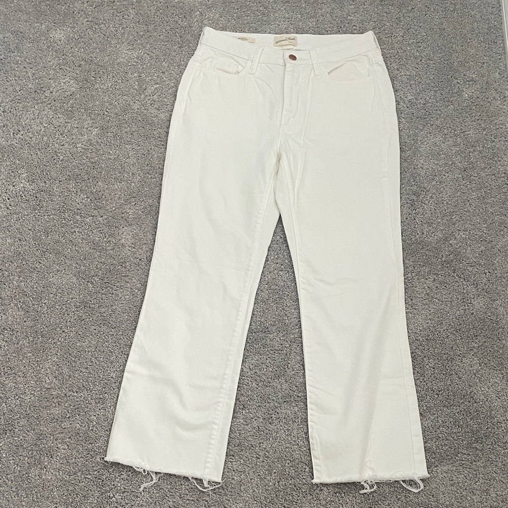 Universal Thread Cream Flare Jeans
